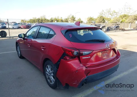 2015 Mazda Mazda3 I Touring z USA, uszkodzony, nr VIN JM1BM1L75F1262109